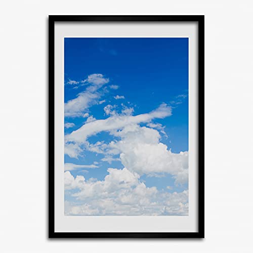 Cadre MDF Tableau 50x70 cm avec affiche de nuages Tulup pour une décoration moderne