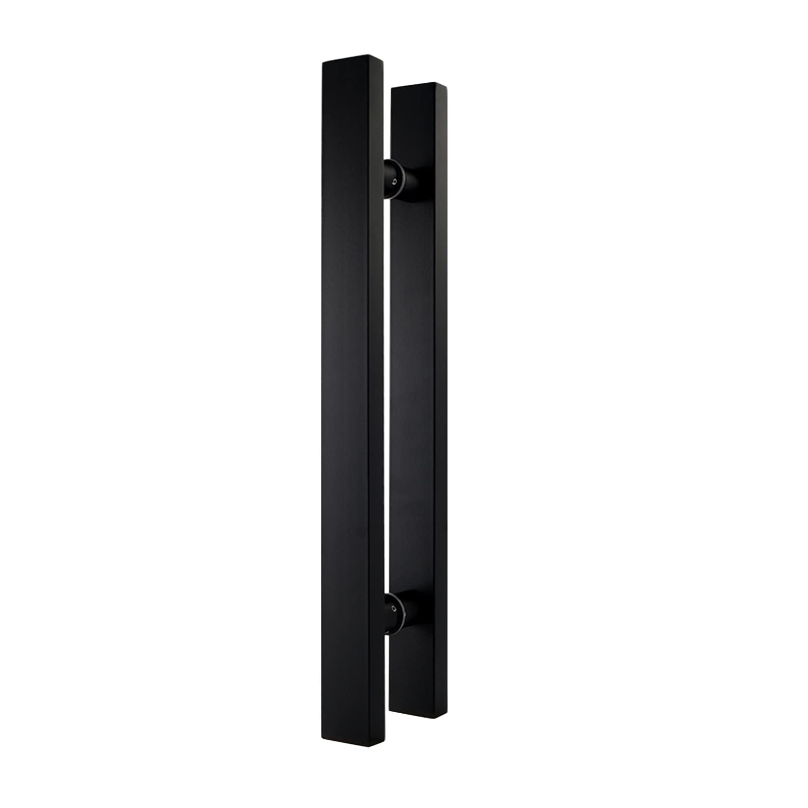 MXXQRHF Matte Black Stainless Steel Sliding Glass Door Handle - 600mm Push/Pull Shower & Conference Room Handle for Modern Interiors
