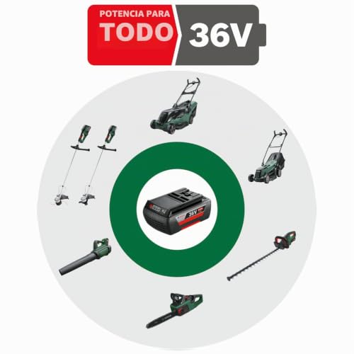 Miniatura 2 de Bosch Cortadora De Césped Home And Garden Advancedgrasscut 36 A Batería 1 Batería, Sistema De 36 Voltios, Círculo De Corte De 30 Cm De Diámetro, En Caja