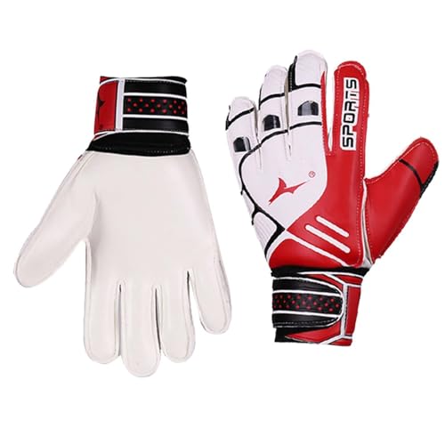 Gants de football respirants pour matchs de gardien sur terrains jeunes et adultes
