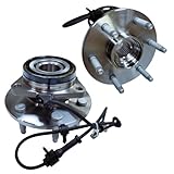 DTA 2 Front Wheel Bearing & Hub Assembly NT515036 x2 (Pair) – 6 Lug, 4WD/AWD – Fit Escalade, Avalanche, Silverado 1500, Suburban 1500, Sierra 1500, Tahoe, Yukon