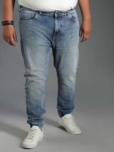 Image of HIGH STAR Men's Mid Rise Regular Jeans