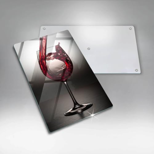 Planche à découper 30x52cm Wallfluent idéale pour vos soirées tapas et vin rouge - 6