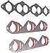 Evan Fischer Intake Manifold Gasket Compatible with 1997-2000 Infiniti QX4, Fits 1993-1998 Mercury Villager, Fits 1986-1994 Nissan D21, Fits 1999-2004 Nissan Frontier, Fits 1987-2000 Nissan Pathfinder