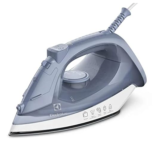 Electrolux, Ferro de passar seco e vapor, base antiaderente vapor vertical extra 1200W cabo 1,35m azul ESI10 127v