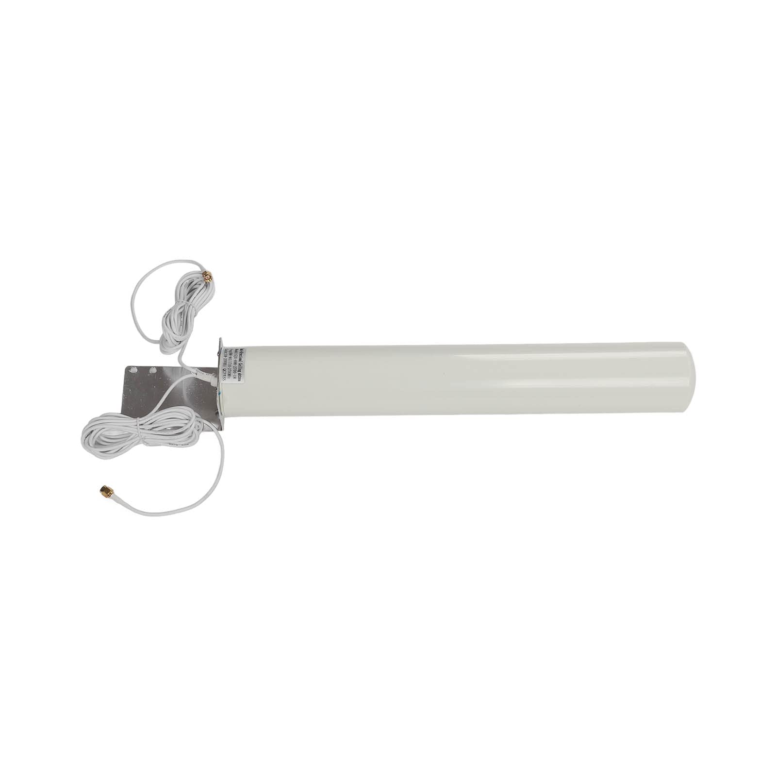 Gonetre Antenne WiFi Extérieure 18-20dBi à Gain élevé IP67 étanche | Connecteur Mâle SMA Omnidirectionnel 698-2700 MHz, Câble RG174 de 5 M, Résistant aux UV, pour Amplificateur de Signal
