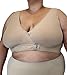 Fresh Comfort Easy Open Front Close Bra #1009,Nude L