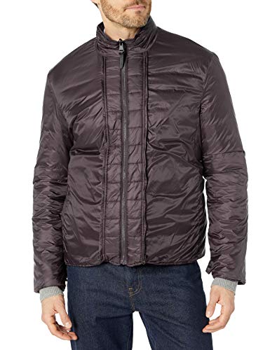 Cole Haan Men's Melton 3-in-1 Wool Jacket with Removable Bib3