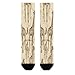 FekiLoot Hand Drawn Giraffes Compression Socks Cozy Soft Support Socks Fashion Breathable Knee High Tube Socks for Adult