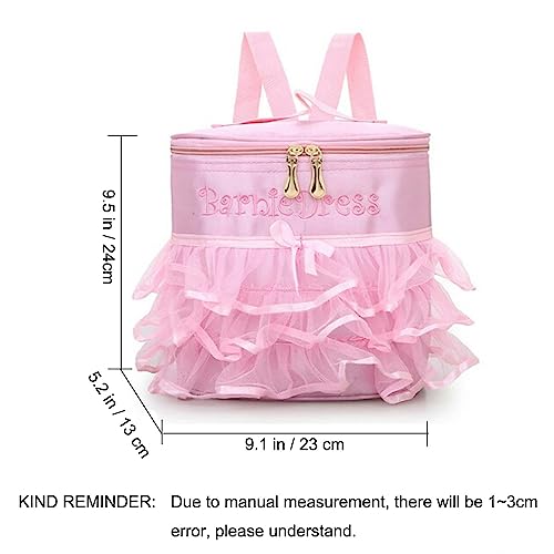 Cute Ballet Dance Backpack,Tutu Dress Dance Bag for Girls,Waterproof Bag Small Duffle Bag Ballet Bags Gym Bag.2