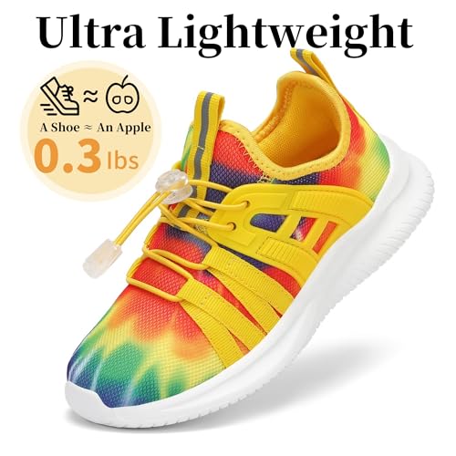 Boys Girls Sneakers Breathable Kids Running Shoes Comfortable Tennis Shoes Lightweight Toddler/Little Kid/Big Kid4