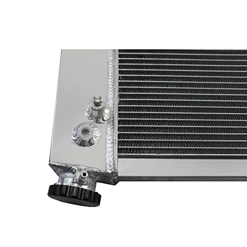 OzCoolingParts 67-72 Chevy & GMC C/K/P Series Radiator, 3 Row Core Aluminum Radiator For 1967-1972 1968 1969 70 71 Chevy Blazer C10 C20 C30 K15 K20 K30 P10 P20 P30 Pickup Truck L6 V8 Gas - Thumbnail 2