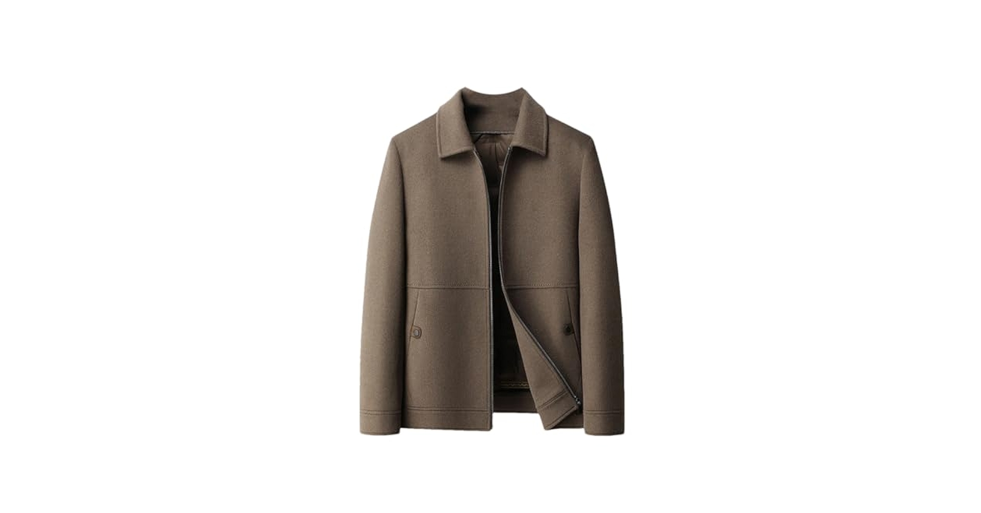Amazon.com: JNKIHAPOT Double-Sided Woolen Jacket Man Autumn
