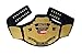 AA Tentaclus Nessa WCW United States Heavyweight Wrestling Championship Belt, WCW United States Wrestling Replica Belt 4mm, Black/Gold