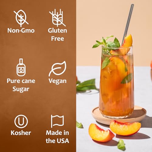 Syruvia Peach Syrup – Peach Syrup Flavor thumb #3