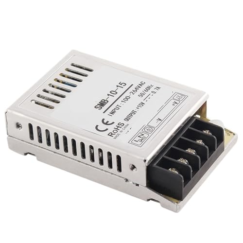 Alimentation à découpage 15V 0.7A CC Pilote S-10-15 bloc transformateur mince entrée CA 10W