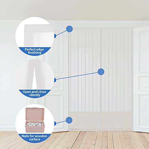 Sekey 140x240 cm Zanzariera Magnetica per Porta