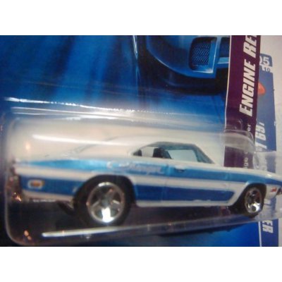Amazon.com: Hot Wheels 1969 Dodge Charger White - Blue #58