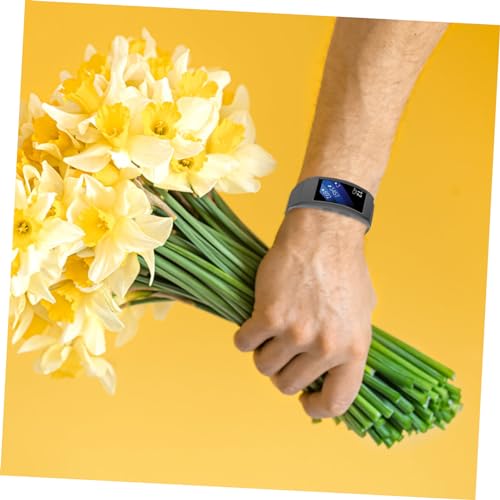 CHILDWEET 1set Watch Replacement Band Protective Case for Stylish Grey Bracelet Strap Ergonomic Design Material Comfortable Fit3