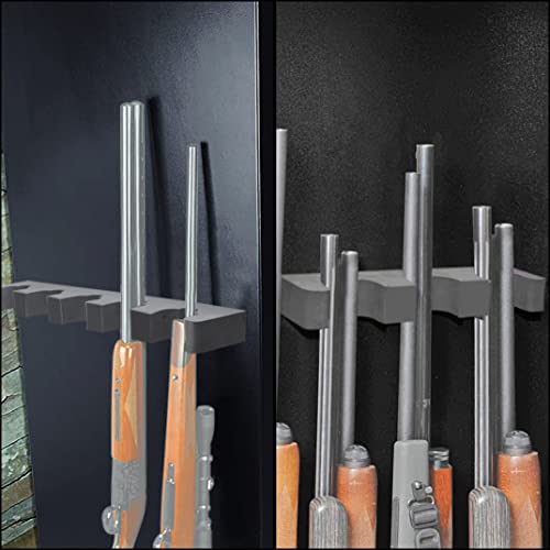 BOOSTEADY Waffenregal zur Waffenaufbewahrung, Waffentresor Zubehör für Gewehre und Schrotflinten Waffenhalter im Waffenschrank Schrotflinten Gewehrauflage Schaumstoff mit Magnetstreifen