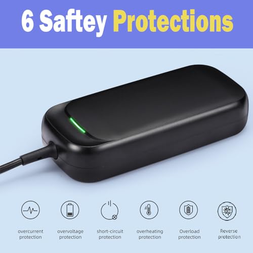 Chargeur hoverboard universel 36V équipé de 4 connecteurs interchangeables pour vélo - 4