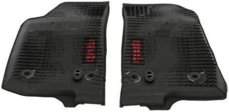 Mopar Jeep 2020 Gladiator All Weather Floor Mats Red Lettering OEM Mopar