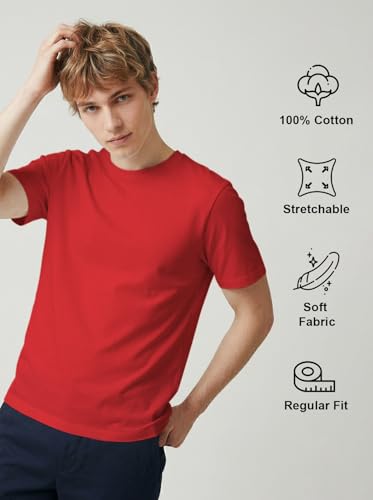 Image of INDISSH T-Shirt for Man | Regular and Plus Size Upto 7XL | Pet Lover Graphic Printed | Round Neck Cotton Fabric Regular fit Casual T-Shirt for man - RNM-PETFAMILY-PAR