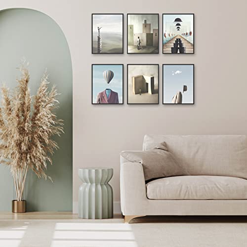 Creative Abstract Surreal Art Prints, Abstract Concept Surreal Art Canvas Prints, Gallery Wall Minimalist Decor, Surrealism Depth Artistic Pictures Poster, Canvas Wall Art Prints (8"X10" Unframed) #TOP1