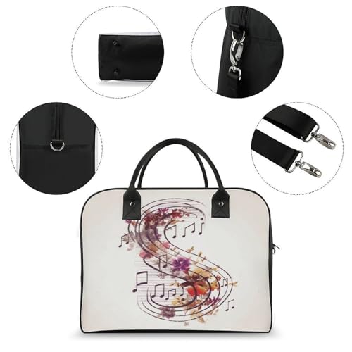 Maletín Floral Ligero para Laptop Unisex miniatura 6