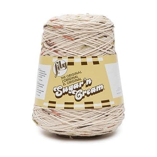 Image of Lily Sugar'N Cream Cones Sonoma Yarn - 1 Pack of 400g /14oz - Cotton - 4 Medium - Knitting /Crochet