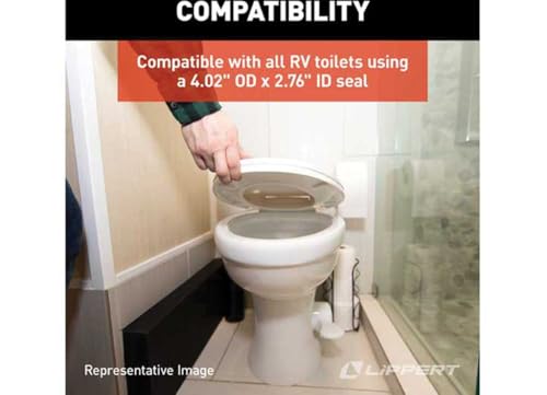 Image of Lippert 2023038024 Flow Max Replacement RV Toilet Ball Seal