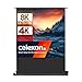 Produktbild celexon Ultramobil Plus Professional Pull-Up-Leinwand 85" | 160x160 cm 1:1 | transportable 8K, Full-HD Beamer-Leinwand zum blitzschnellen Ausziehen & Aufstellen | inkl. Tragegriff + Scherengelenk