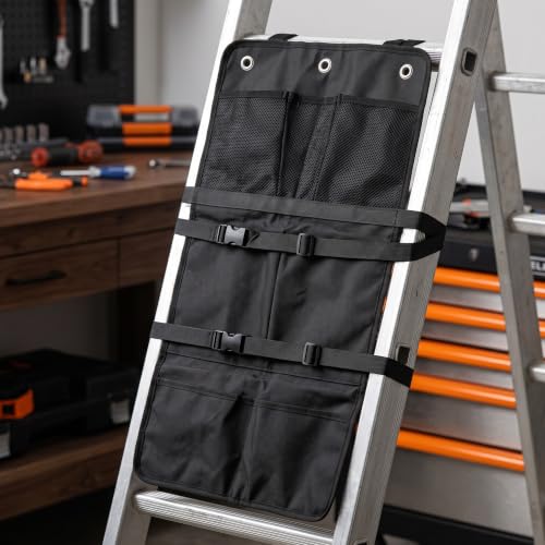 Funda colgante para escalera de litera con bolsillos organizadores OUNONA 6