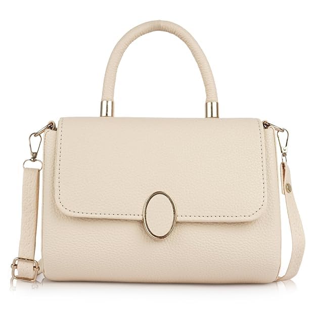 gold rose Women’s Stylish PU Leather Handbag with Top Handle & Adjustable Shoulder Strap | Travel & Daily Use | Handbag for Women | Office Bag for Women Faux Leather | Ladies Purse-picture-28