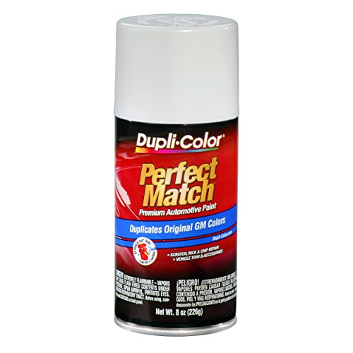Image of Dupli-Color EBGM04337 Perfect Match Automotive Spray Paint - General Motors Bright White, 16 WA9753 - 8 oz. Aerosol Can