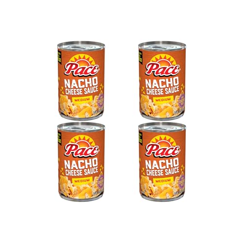 Pace Medium Nacho Cheese Sauce, 10.5 oz (Pack of 4)