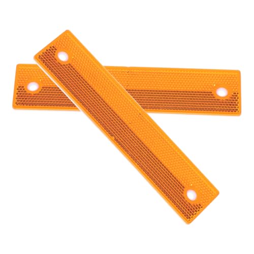 2 piezas Marcadores Reflectivos Rectangulares para Seguridad Vial miniatura 1
