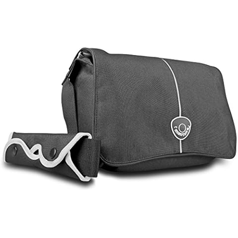 Mantona Cool Bag SLR-Kameratasche schwarz/weiß Cover