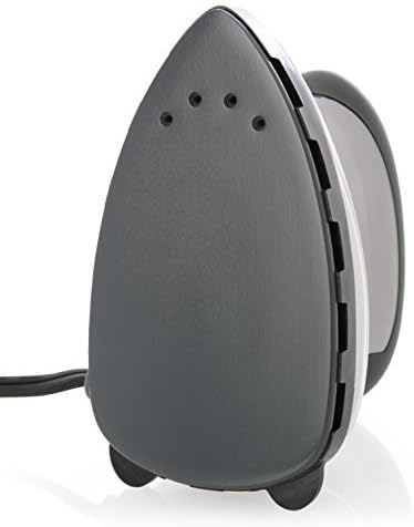 Small Mini Iron - Dual Voltage Compact Design, Great for Travel - Non-Stick Ceramic Soleplate - Dry or Steam Ironing - Extra-Long Power Cord – Heats Rapidly in 15 Seconds