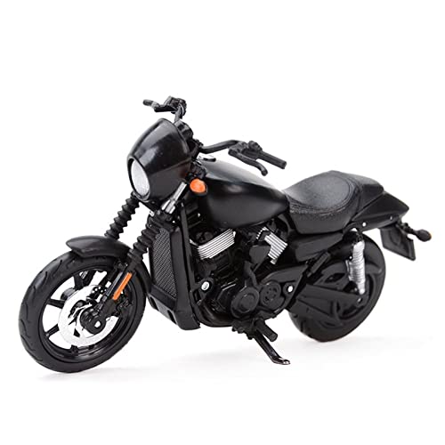 Moto miniature Harley-Davidson 2015 Street 750 cadeau commémoratif de Noël 1:18
