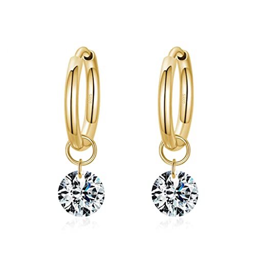 Boucles d'oreilles créoles étincelantes comme cadeau de mariage idéal pour femme