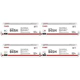 045 045H Cartouche de Toner Compatible pour Canon CRG-045H pour Canon i-SENSYS MF635cx MF633cdw LBP611cn LBP613cdw MF631cn LBP611cn MF632cdw MF634cdw MF636cdwt LBP612cd (4-Pack)