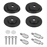 MREEGS Pet Collar Accessory Replacement for Pet-Safe Ground ＆ Wireless Dog Receiver Collars (Includes Contact Points, Clear Caps, Screws & Washers), Dog Fence Collar Accessories