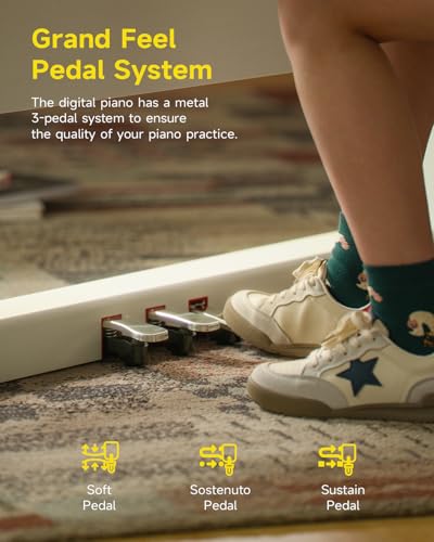 Professional 88-Key Weighted Hammer Action Digital Piano