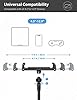 FAPPEN Universal Adjustable Gooseneck Tablet Holder, Flexible Phone Stand for Bed Desk, 360° Rotatable, Compatible with iPad Tablets Smartphones Other 4.7"-12.9" Device #1