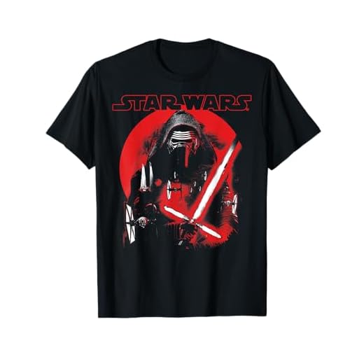 Star Wars Kylo Ren Sunset Poster T-Shirt