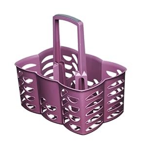 Gies Flessenhouder voor 6 flessen, 30,5 x 31 cm, BPA-vrij, rood, Made in Germany