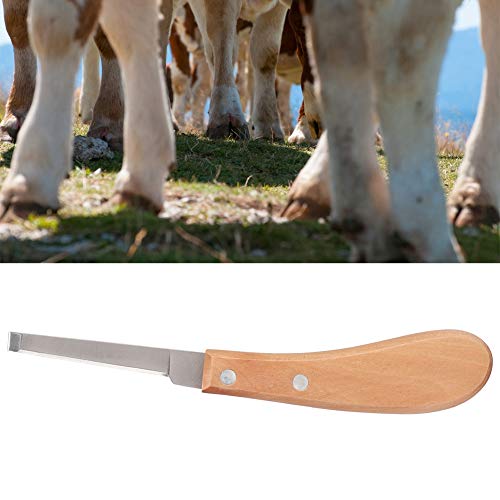 Image of Keenso Hoof Knife,Hoof Picks for Horses,Horse Hoof Pick,Goat Hoof Trimmers,Super Sharp Hoof Knife,Horse Hoof Knife,Hoof Trim Tool Blade Hoof Knife, Horse Shoe Knife(Left)