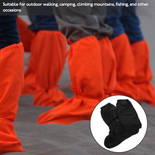 Cubiertas para botas de ciclismo Happyyami unisex, resistentes al agua para días de lluvia y nieve miniatura 6