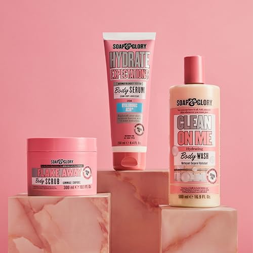 Soap & Glory Hydrate Expectations Body Serum - Thirst Quenching Hyaluronic Acid - Full-Coverage, Lightweight, Fast Absorbing Vegan Moisturizing Body Serum (8.4 Fl Oz) - Image 5